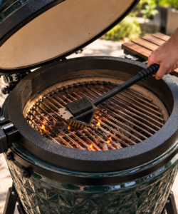 cepillo para limpiar kamado o parrilla