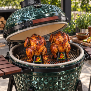 chicken sitter en uso